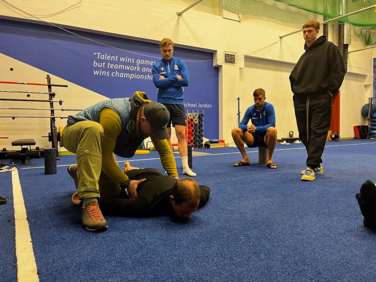 Group session during the 7-week Ekstraklasa protocol
