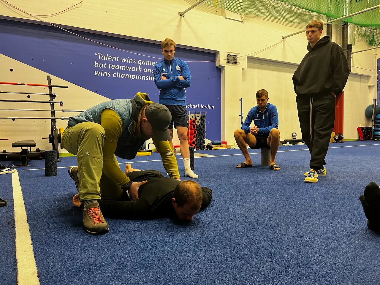 Group session during the 7-week Ekstraklasa protocol