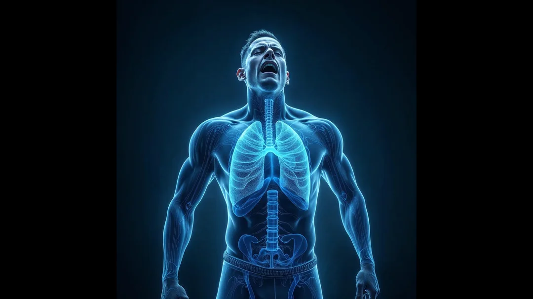 How a Tense Core Destroys Football Stamina: The Diaphragm Suffocation Effect